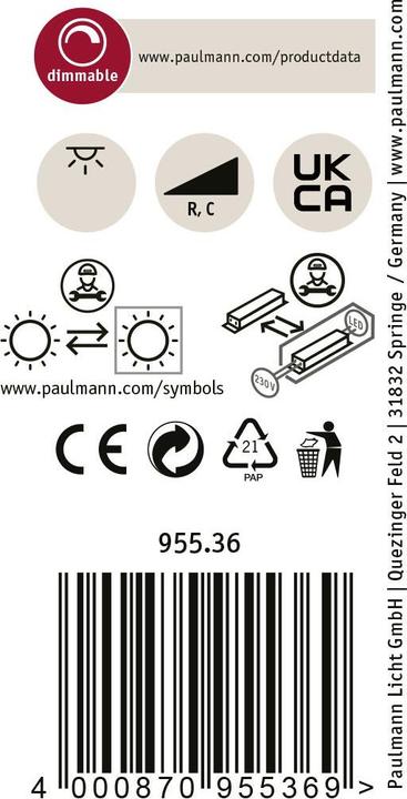 Image du produit Paulmann Luminaires Spot Zeus (2770 lm)