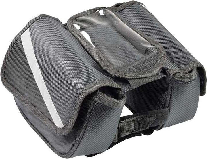 Dunlop Torba / sakwa rowerowa na ramę (Czarny) (Frame bag)