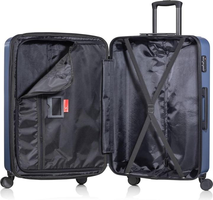 Actual product image Pack Easy Jolly, Cabin trolley L, navy (106 l, L (90 - 115l))