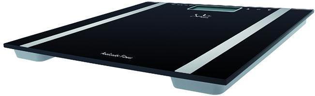 Produktbild Jata Digital bathroom scales 531 Black glass (180 kg)