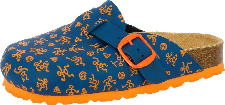 Blau/orange