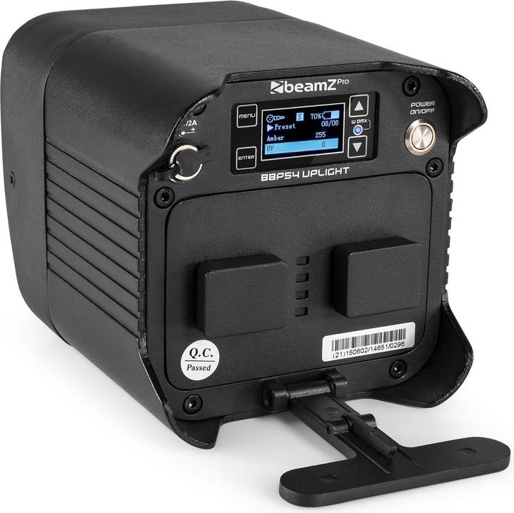 Actual product image BeamZ PAR Bar BBP54 Battery Uplight (48 W, LED)