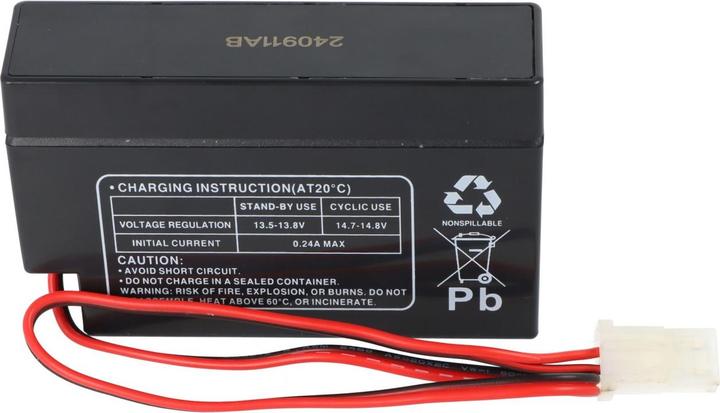 Immagine prodotto Multipower Akku MP0.8-12AMP mit AMP Stecker Buchse (12V)