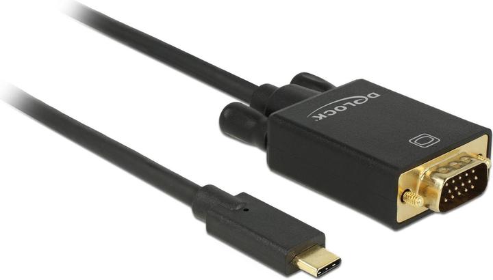 Image du produit Delock USB Typ C — VGA (1 m, USB Type C, VGA)