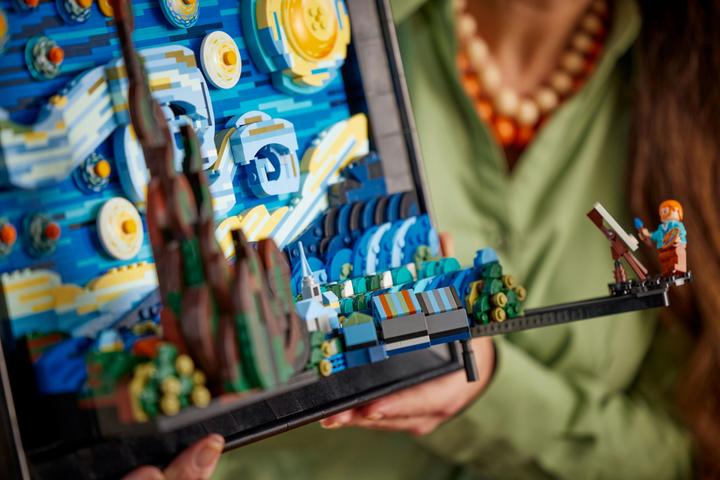 Image du produit LEGO Vincent van Gogh - Nuit étoilée (21333, LEGO difficiles à trouver, LEGO Icons)