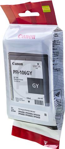 Actual product image Canon Pfi-106gy (GY)