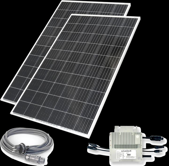 Produktbild Autosolar Balkonsolar 800W ohne Montagematerial