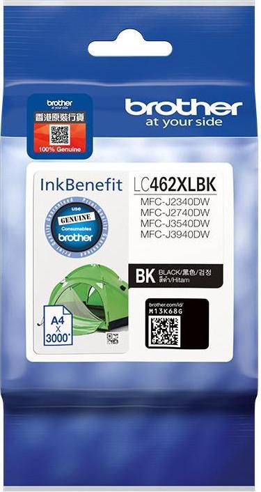 Actual product image Brother LC462XLBK - With high capacity (LBC)
