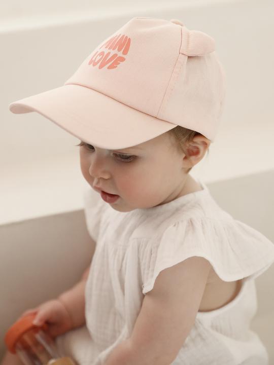 Actual product image Vertbaudet Mädchen Baby Cap mit 3D-Ohren (48, 50)