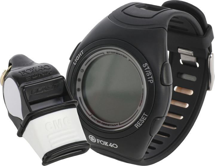 Fox40 Whistle Watch Set mit Schiri-Pfeife Sonik Blast