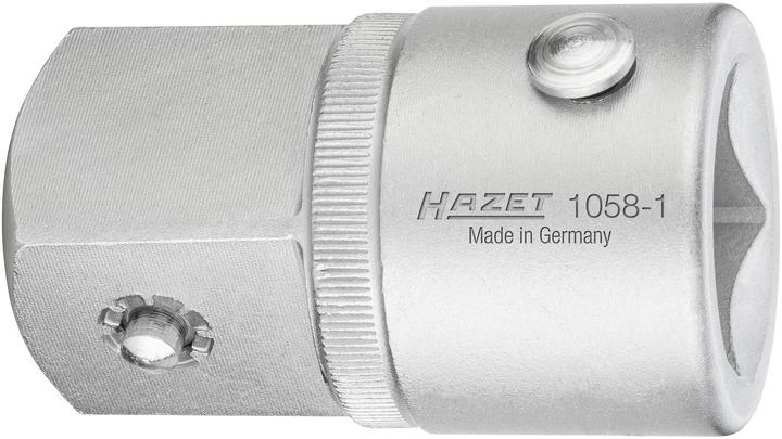 HAZET Vergrösserungsstück 1058-1 ∙ Vierkant20 mm (3/4 Zoll) ∙ Vierkant 25 mm (1 Zoll)