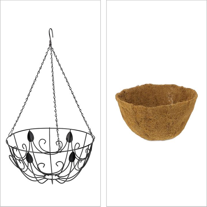 Actual product image Relaxdays Hanging baskets (35 cm)