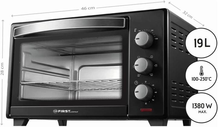 Actual product image First Mini electric oven FA-5042-2