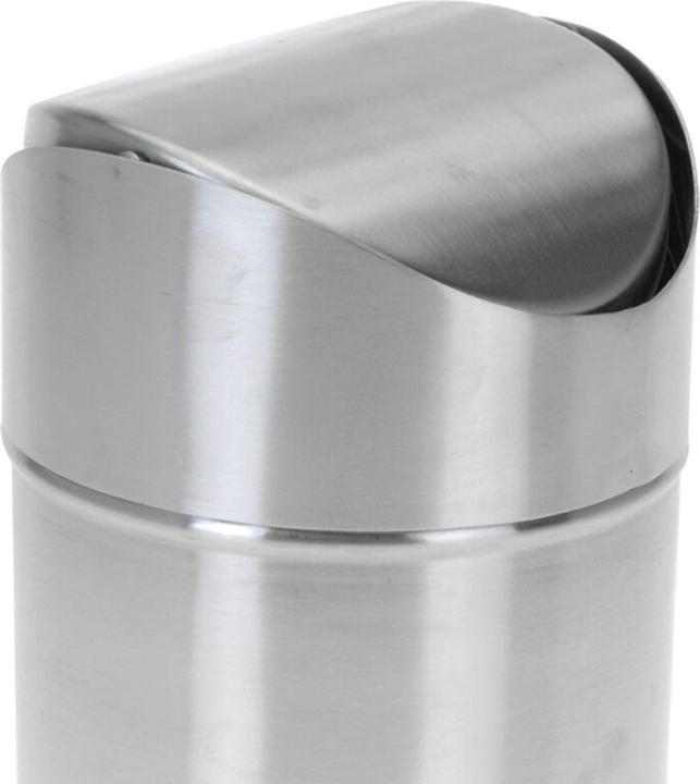 Produktbild Mojawo Edelstahl Abfalleimer Kosmetikeimer Mülleimer Tischeimer 1 Liter (1 l)