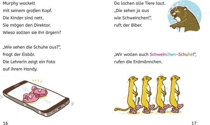 Actual product image Die Schule der magischen Tiere ermittelt 2: Der Hausschuh-Dieb (Zum Lesenlernen) (German, Nina Dulleck, Margit Auer, 2020)