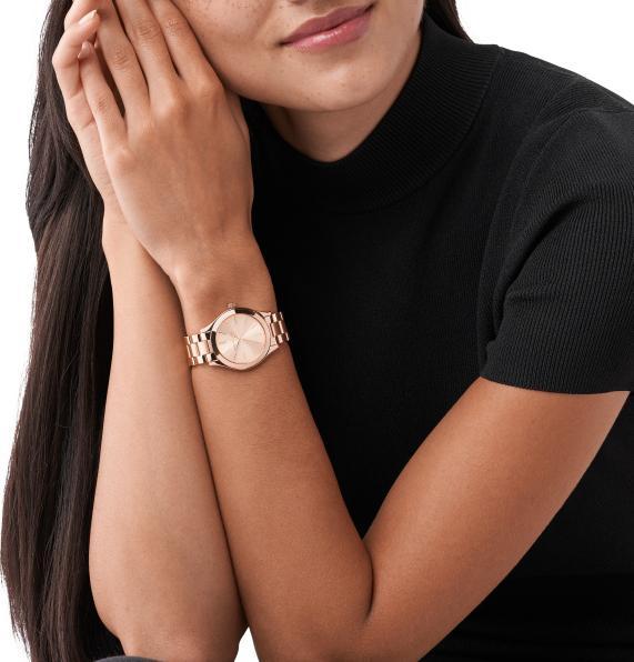 Actual product image Michael Kors Mini Slim Runway (Analogue wristwatch, 34 mm)