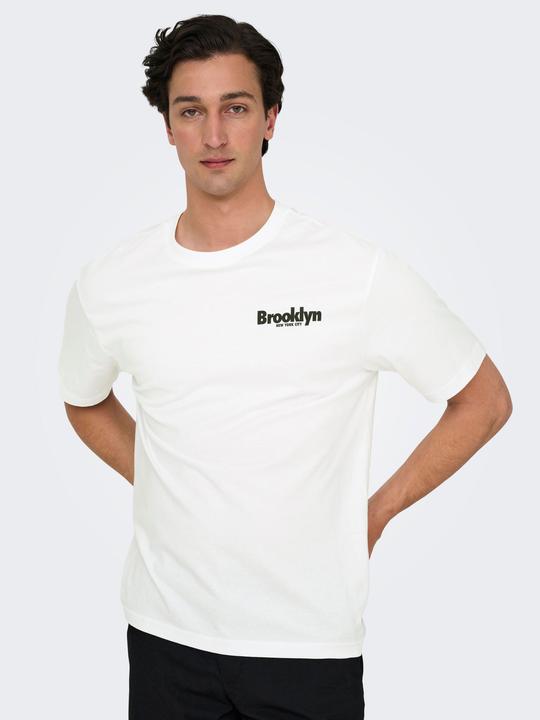Produktbild Only & Sons Onskeane Rlx Ss Print Tee Noos (M)
