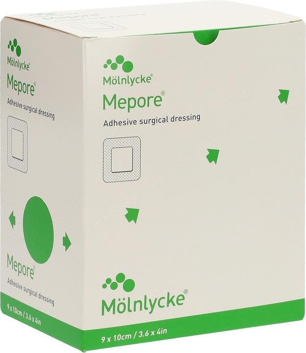 Mepore Wundverband 10x9cm Wundkissen 6x5cm (50 x)