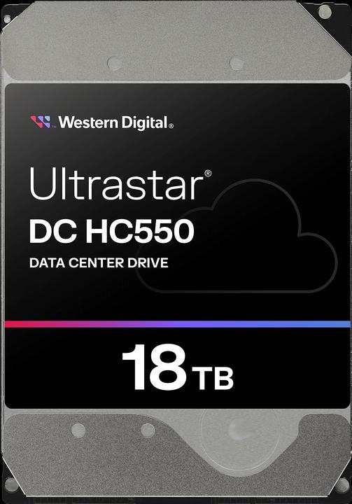 Produktbild WD Ultrastar DC HC550 18 TB Festplatte (8,9 cm (3,5 Zoll), intern, SATA (18 TB, 3.5")