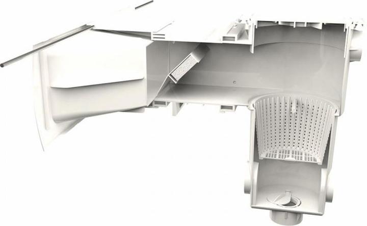 Actual product image BWT Skimmer mirror bricked - Liner anthracite 40267087