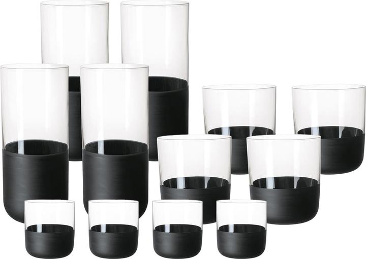 Villeroy & Boch Bargläser Manufacture Rock (12 x, Whiskygläser)