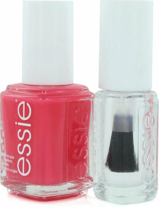 Produktbild Essie Set manichiura/pedichiura Nail Lacquer No.72 Peach Daiquiri, 13.5ml Topcoat Good to go, 5ml (Peach Daiquiri, Farblack)