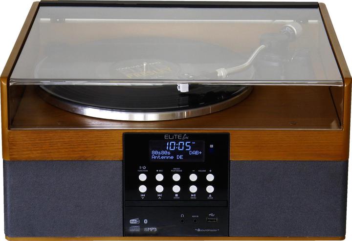 Actual product image Soundmaster PL910 (Record player, Bluetooth, CD player, 1x 10 W)