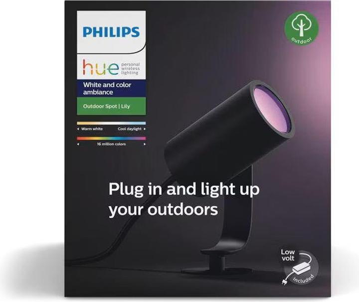 Produktbild Philips Hue Lily Basis (640 lm, IP65)