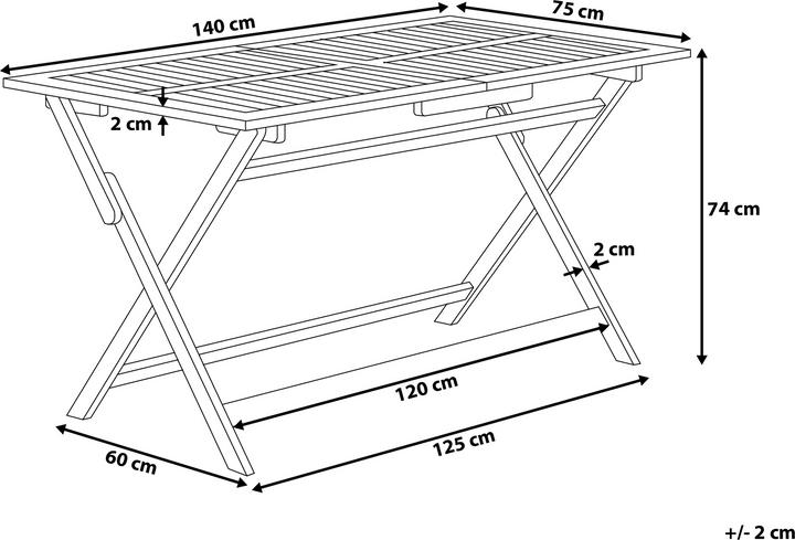 Produktbild Beliani Cento (140 cm)
