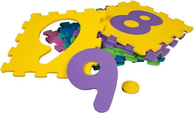 Besttoy Soft puzzle mat - Numbers 0-9 - 10 pieces