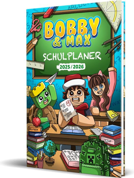 Produktbild Bobby und Max - Schulplaner 2025/2026 (Deutsch)