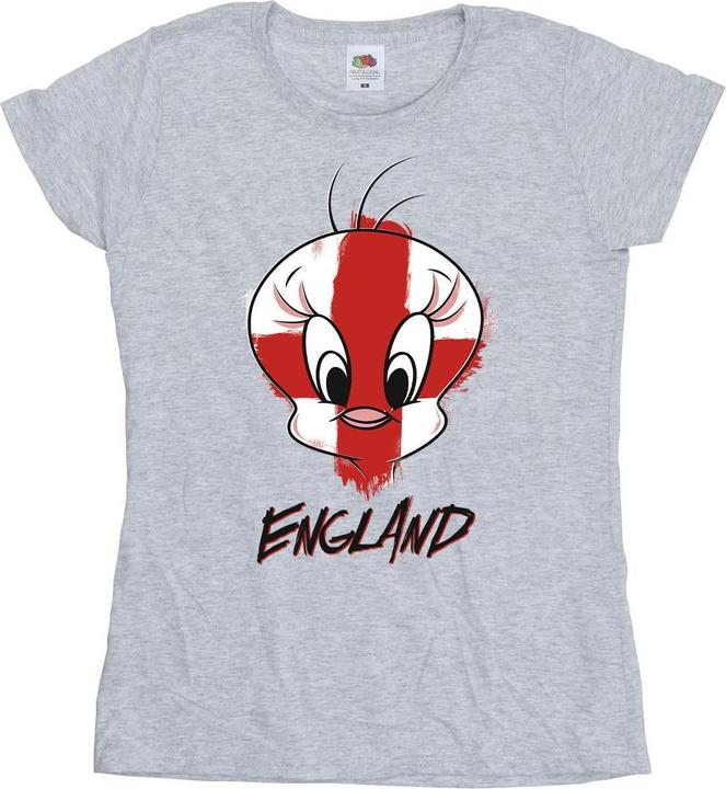Looney Tunes Tweety England Face TShirt (S)