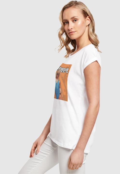Actual product image Merchcode Ladies Grand California Extended Shoulder Tee - 113481 (XL)