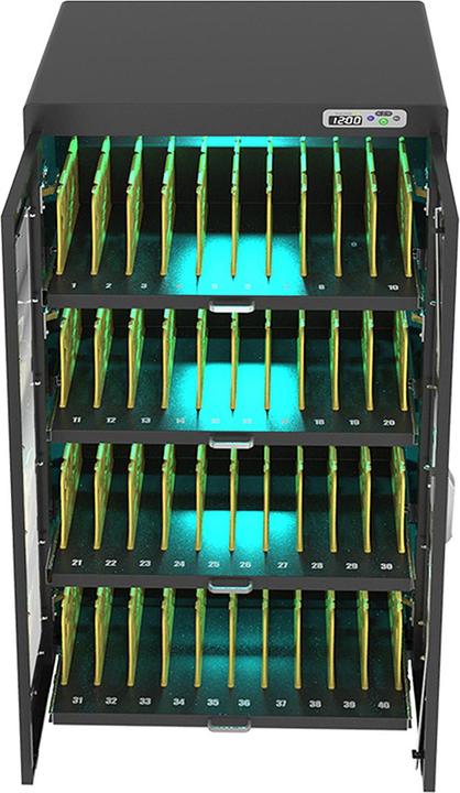 Actual product image Good Connections GC Notebook charging station ANTARES N40E for 40 devices up to 15.6 UV-C disinfection