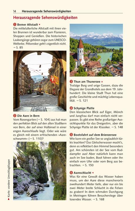 Produktbild Reiseführer Bern und Berner Oberland (Deutsch, Natascha Thoma, Isa Ducke, 2025)