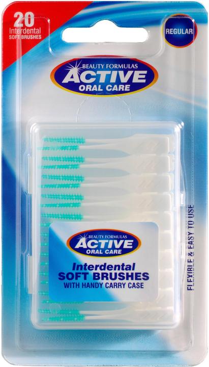 Beauty Formulas Active Oral Care - Interdental Soft Brushes Silicone Interdental Cleaning Soft 20Pcs. (20 x)