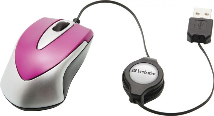 Produktbild Verbatim Go Mini Optical Travel Mouse (Kabelgebunden)