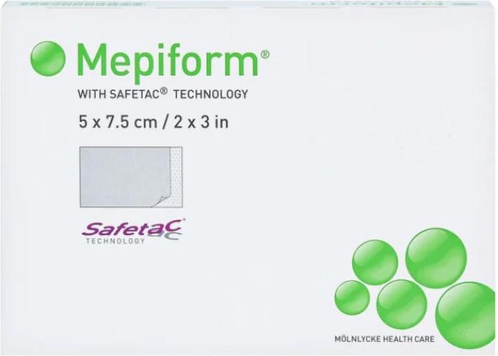 Produktbild Mölnlycke MEPIFORM 5x7.5cm 5 (5 x)