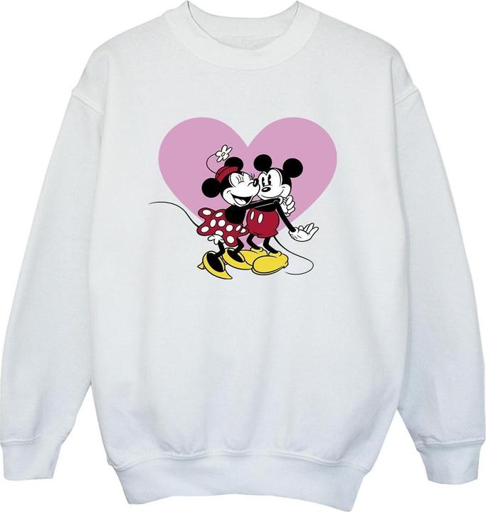 Disney Mickey Mouse Love Languages Sweatshirt Jungen