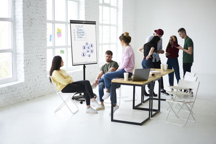 Actual product image Legamaster Flipchart Triangle (68 x 105 cm)