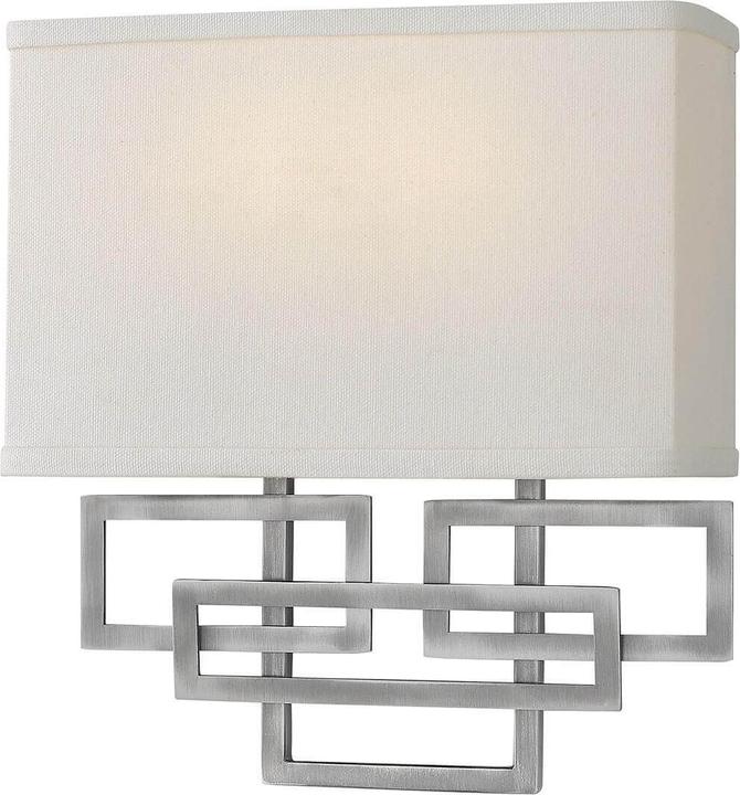 Image du produit Elstead Lighting Lanza Applique E14 double nickel antique (E14)
