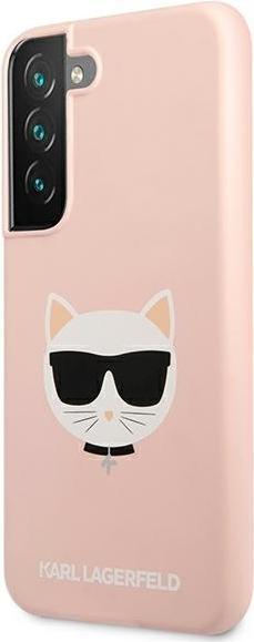 Produktbild Karl Lagerfeld KLHCS22MSLCHPI S22 + S906 hard case, pink (Samsung Galaxy S22+)