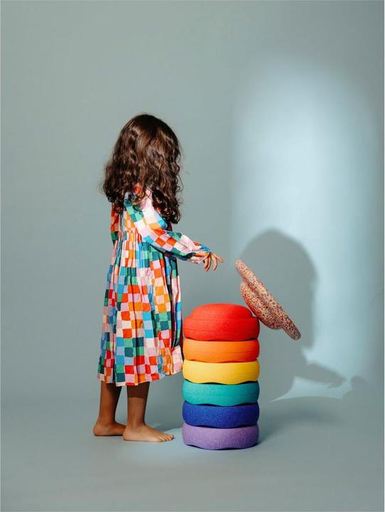Actual product image Stapelstein Original Rainbow Set