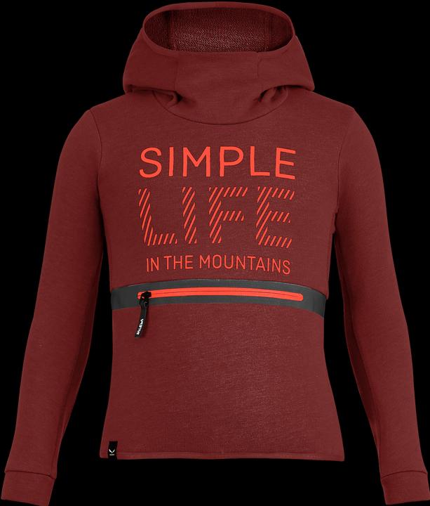 Immagine prodotto Salewa Felpa con cappuccio Simple Life Dry per bambini (164)