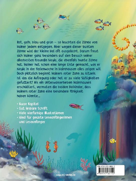 Produktbild Hainer der kleine Hai und der rote Zahn (Deutsch, Teresa Hochmuth, 2024)