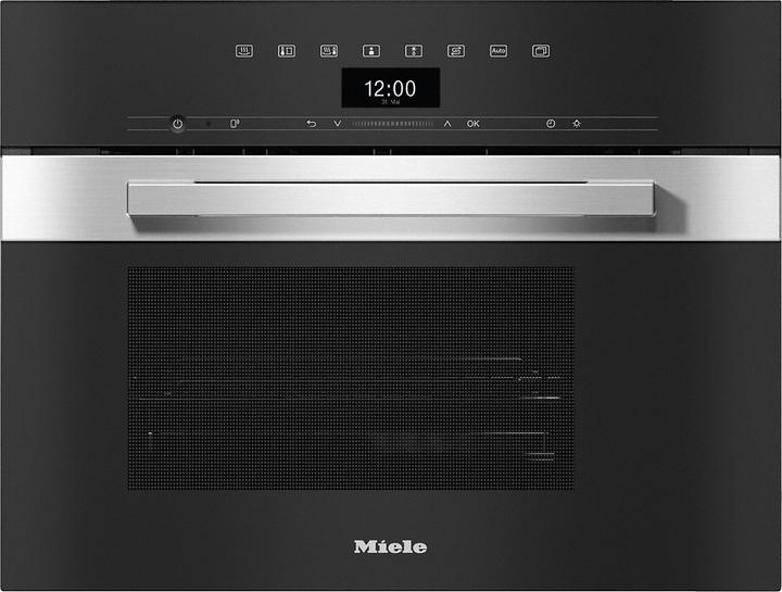 Actual product image Miele Built-in steam cooker for healthy cooking with automatic programs, networking and sous-vide cooking.