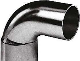 Actual product image Sanha Vinkel 90° 54 mm - med muffe og glat ende (Angled connection)