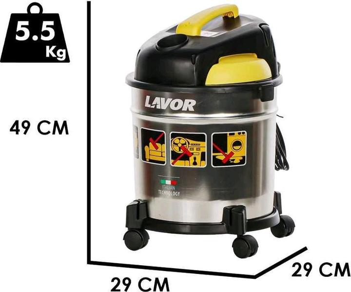 Produktbild Lavor VAC20S (Nass-Trockensauger)