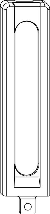 Maco Multi lang Ecklager (Abdeckung) Fensterbeschlag DT130/PVC verkehrsweiss