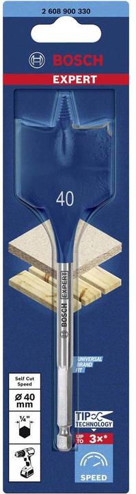 Productafbeelding Bosch Professional Zubehör Expert Zelfsnijsnelheid (40 millimeter)